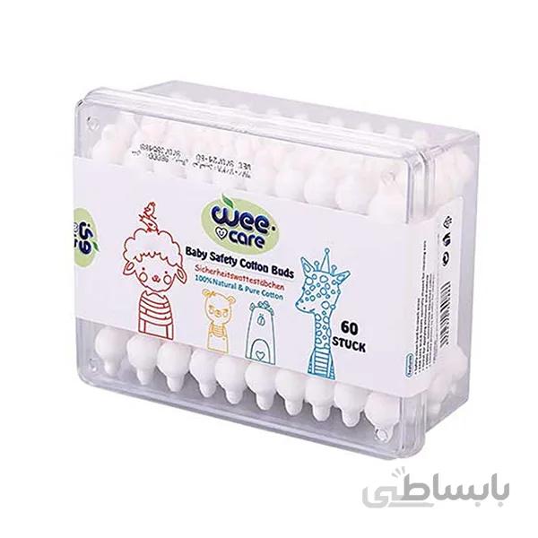 گوش پاک کن 60 عددی ا Cotton Swab