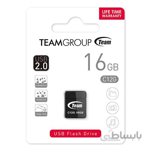 فلش مموری تیم گروپ مدل C12G ظرفیت 16 گیگابایت ا TeamGroup C12G Flash Memory 16GB