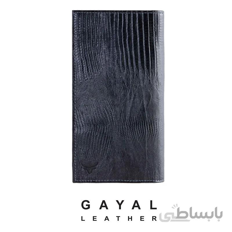 کیف پول زنانه گَیال چرم W35 مشکی