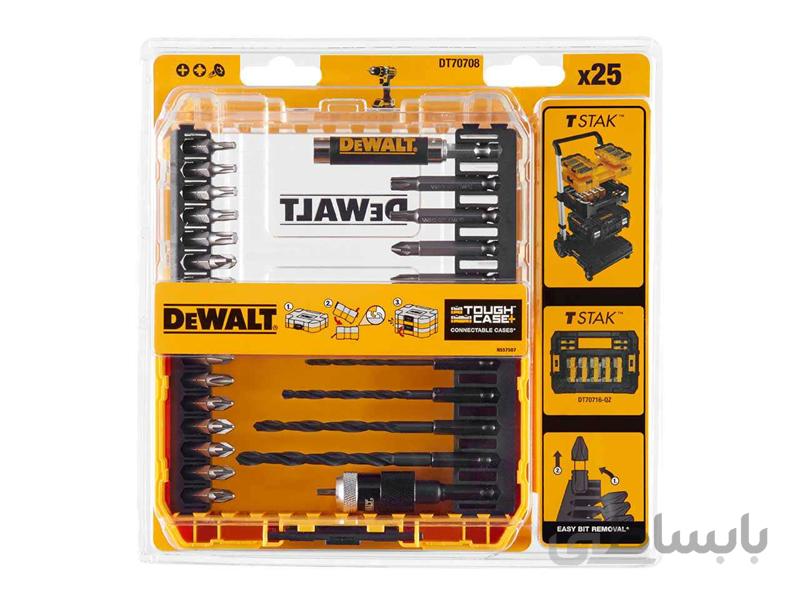 ست 33 عددی سر پیچ گوشتی دیوالت (DEWALT) مدل DT70709-QZ