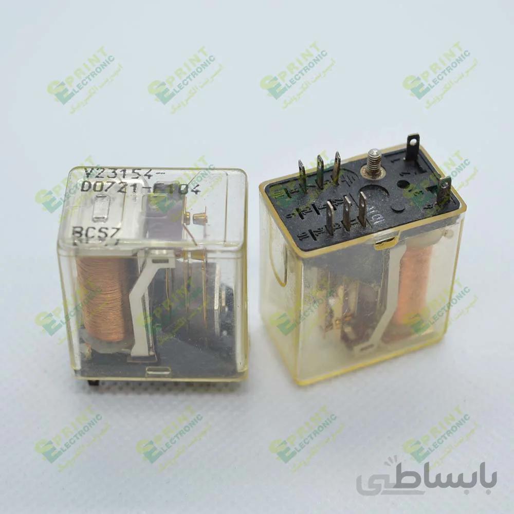 رله 24 ولت 890 اهمی 14 پایه 5 آمپر SIEMENS V23154-D0721-F104