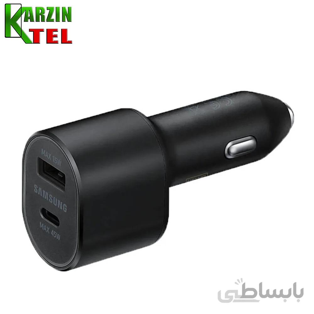 شارژر فندکی سریع سامسونگ Samsung Fast Charging Dual Car Charger