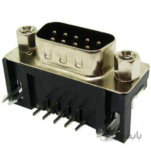 دی کانکتور 9 پین رایت نری روبردی DB9 RS232