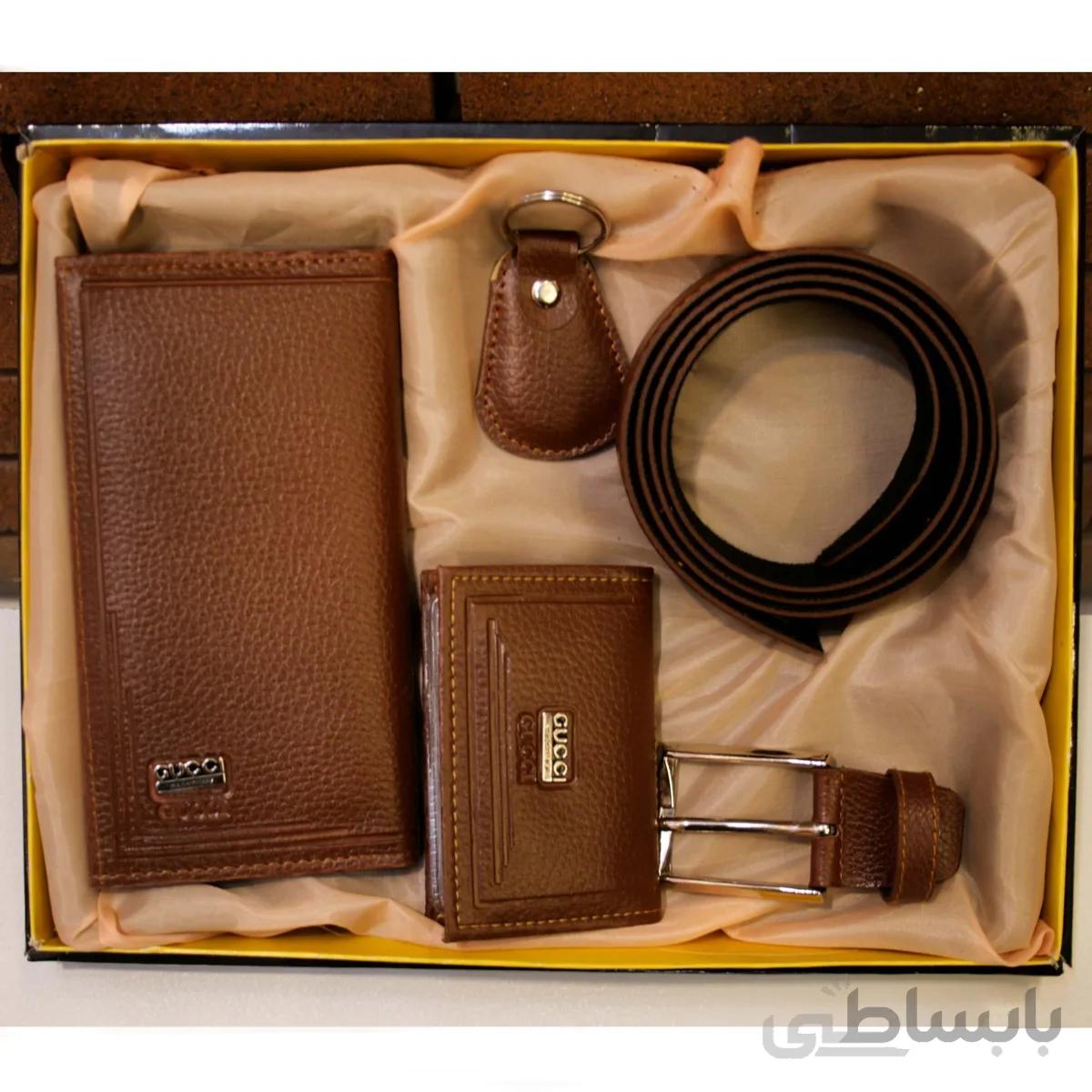 ست چرم مصنوعی مردانه گوچی کد 238