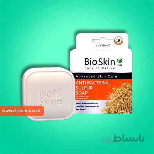 صابون آنتی باکتریال گوگرد بایو اسکین ا Anti Bacterial Sulfur Soap Bio Skin