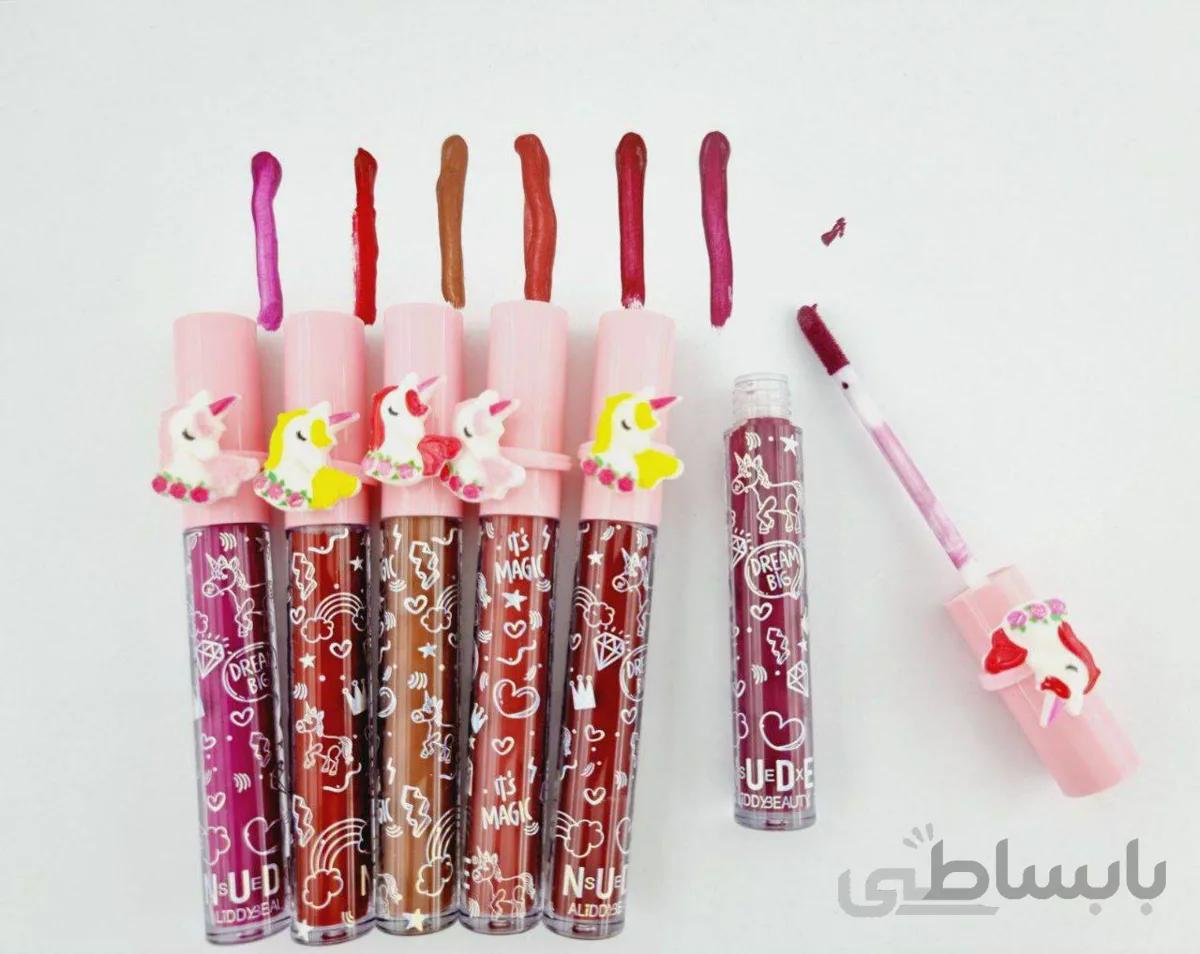 رژ لب مایع درب اسب تک شاخ آلیدی بیوتی