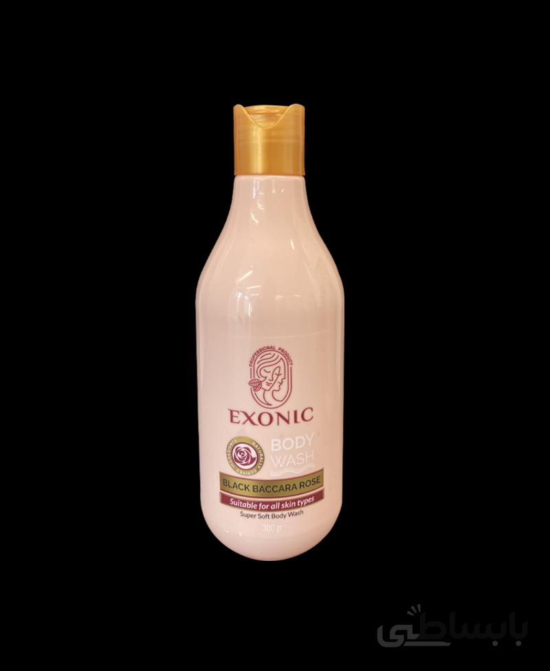 شامپو بدن عصاره رز بلک EXONIC