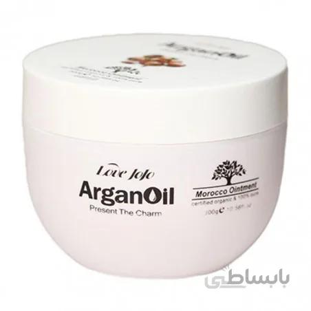 ماسک مو کراتینه لاو جوجو حاوی روغن آرگان
