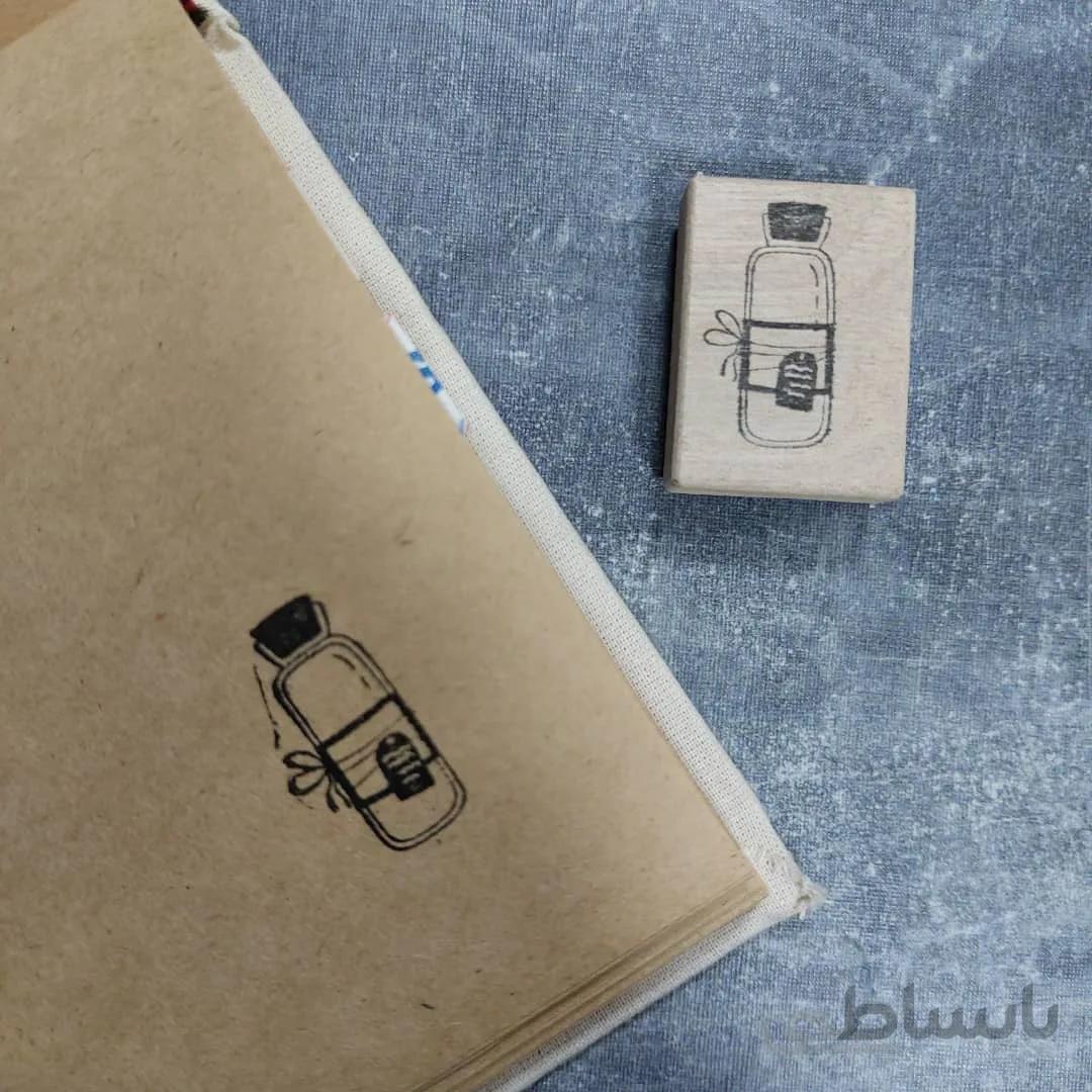مهر طرح بطری خوش خبر