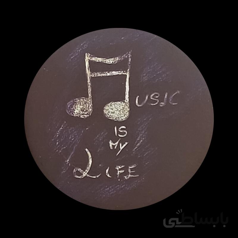 پیکسل طرح موسیقی کد 714635