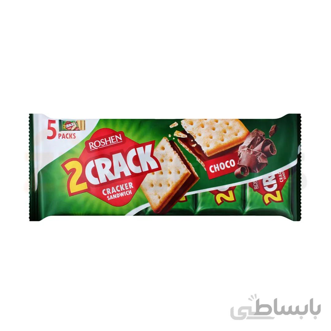 کراکر اکراینی ساندویچی با مغز شکلاتی 235 گرم ROSHEN