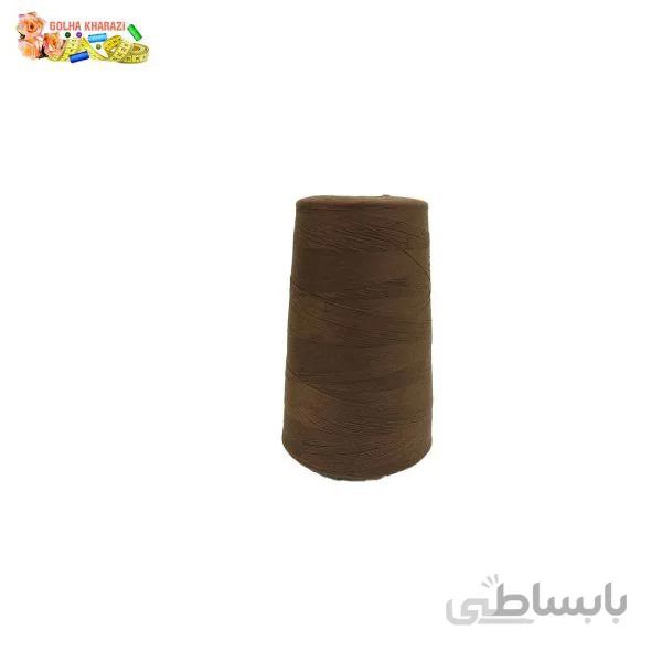 دوک نخ خیاطی قهوه ای تیره کد 402