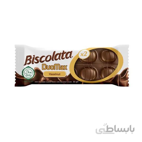شکلات فندقی بیسکولاتا دوماکس – Biscolata DuoMax Hazelnut