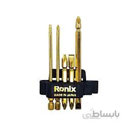 ست سری پیچ گوشتی دو سر چهار سو و دوسو Ronix RH-5420 ا Ronix RH-5420 Screwdriver bit Set