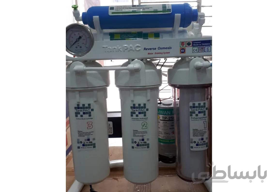 دستگاه تصفیه آب تانک پک 7 مرحله اورجینال ا 7Stage Tankpac Reverse Osmosis Water Filtration System