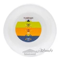 کاسه سوپ خوری طرح چوب (قابل استفاده در ماشین ظرف شویی)(ساخت ژاپن)