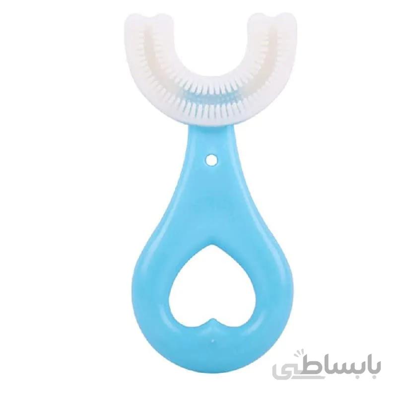 مسواک چرخشی 360 درجه کودک رنگ آبی