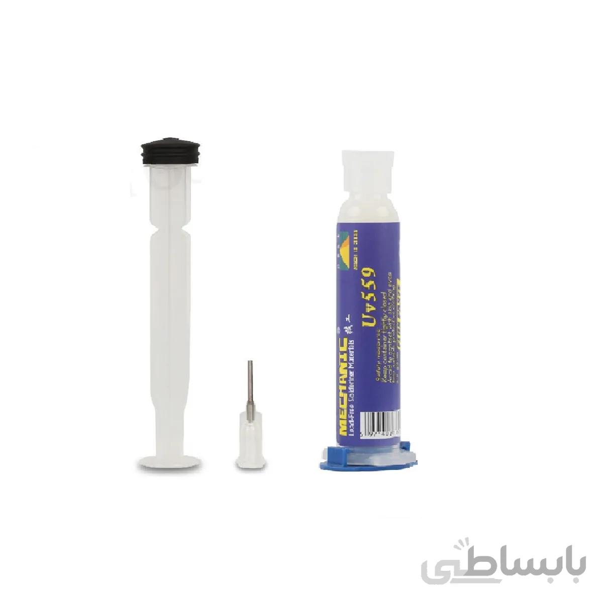خمیر فلکس با پمپ مکانیک MECHANIC UV559