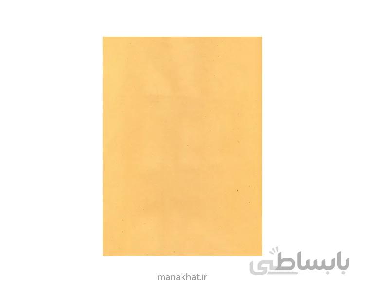 کاغذ خوشنویسی آهار مهره صنعتی نارنجی کتابتی