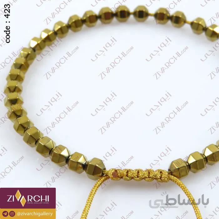 دستبند مهره ای حدید 423