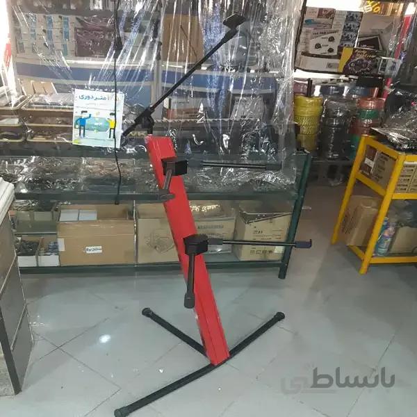 پایه کیبورد دو طبقه همراه با پایه میکروفنEyxpro