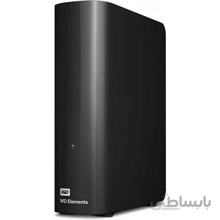 هارد اکسترنال WD 12 TB Elements ا WD 12 TB Elements Desktop External Hard Drive - USB 3.0, Black