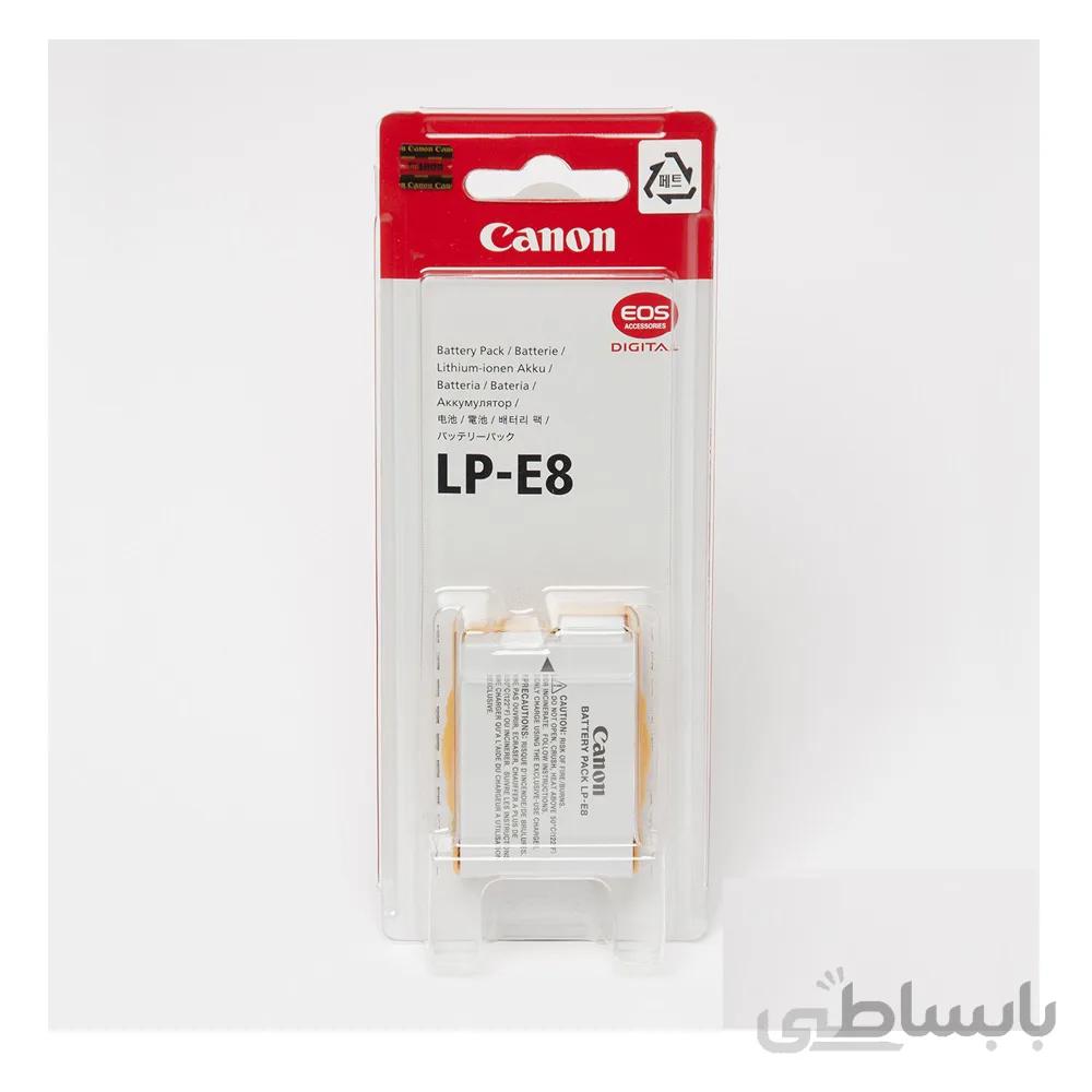 باتری دوربین کانن Canon LP-E8 اورجینال