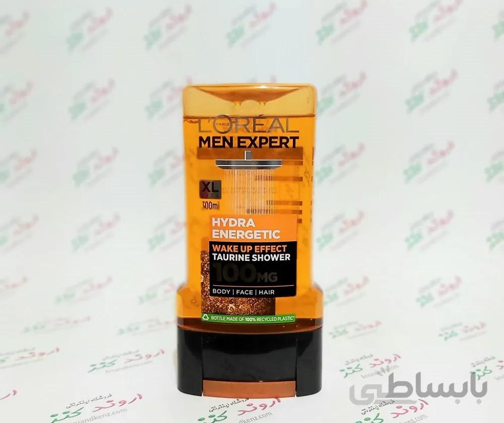 ژل حمام لورال loreal مدل HYDRA ENERGETIC