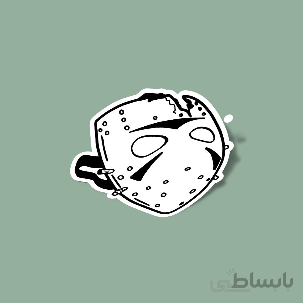 استیکر Jason Mask