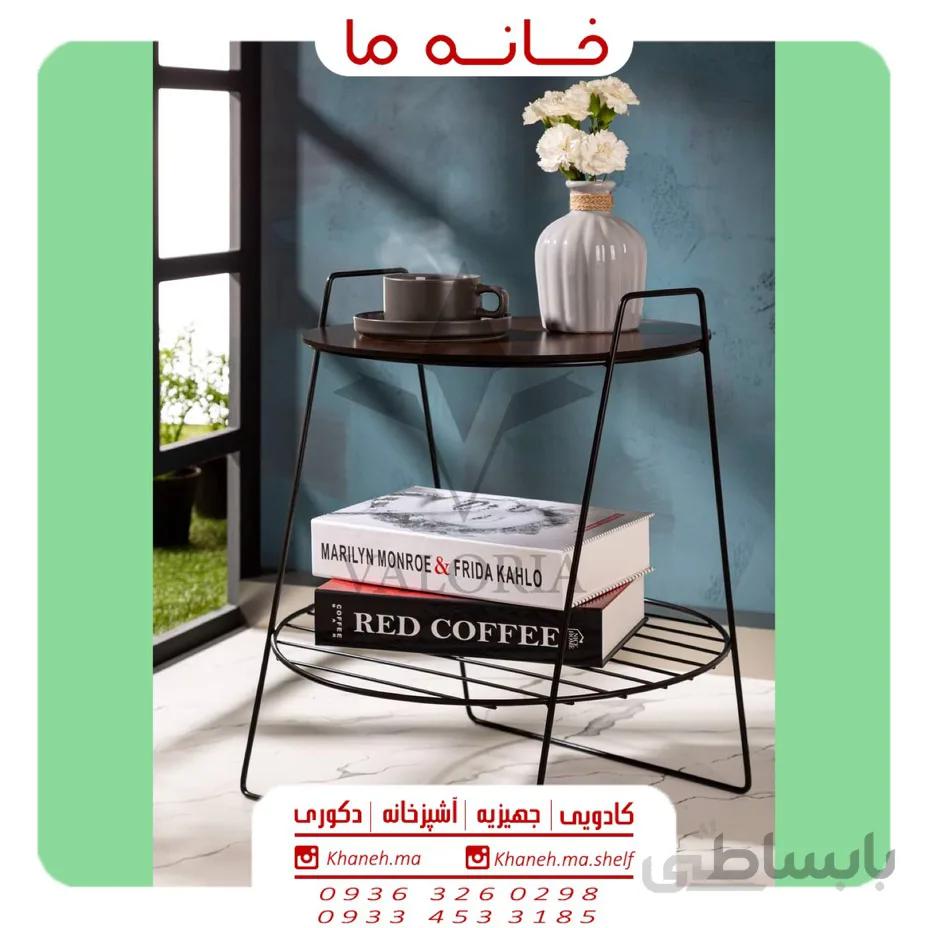 میز عسلی والریا مدل d22