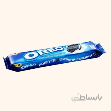 بیسکویت OREO کرمدار اورجینال وانیلی 10 عددی