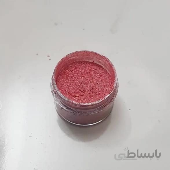 رنگ پودری صدفی صورتی روشن