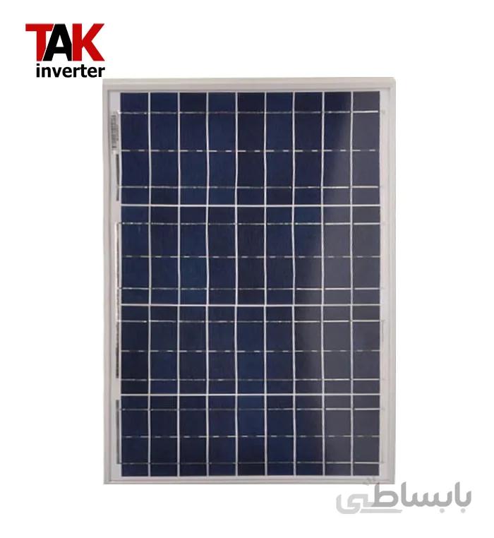 پنل خورشیدی 30 وات پلی کریستال Restar Solar
