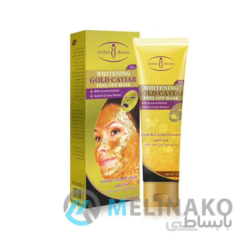 ماسک خاویار طلایی سفید کننده ایچون بیوتی
