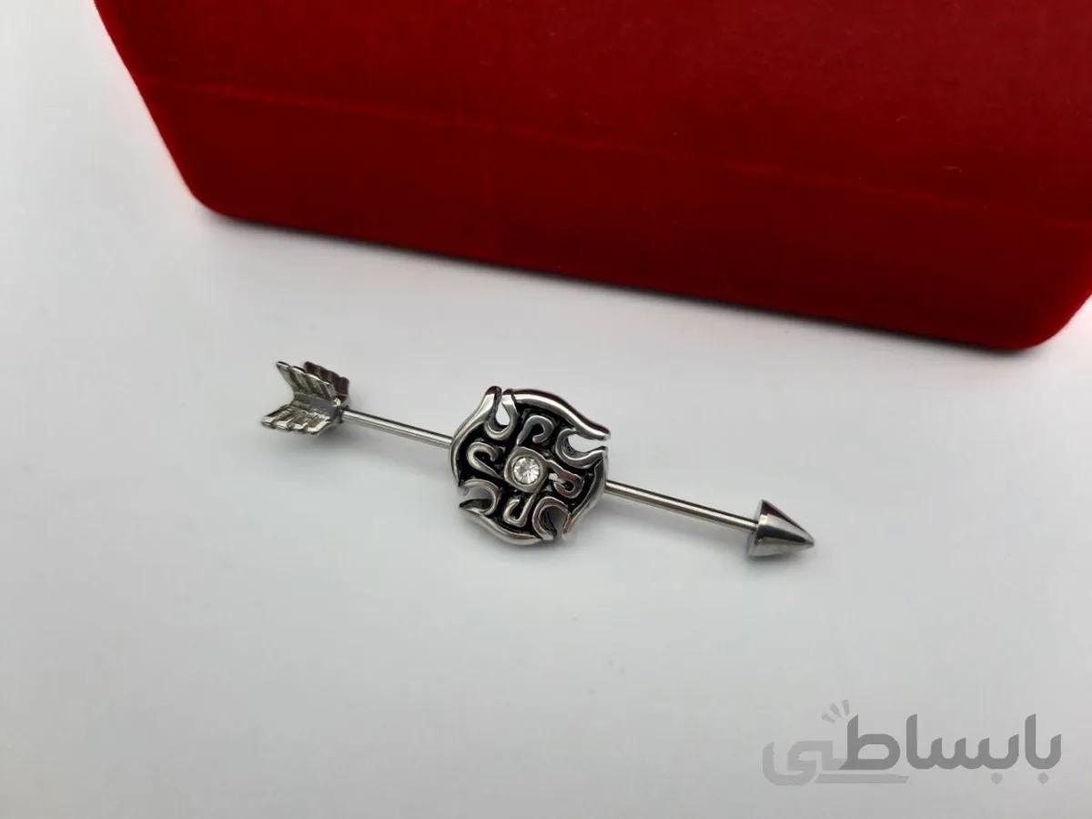 پیرسینگ محوری طرح خاص