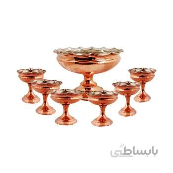 سرویس آجیل خوری مسی 7 پارچه توت کالا tootkala 2092