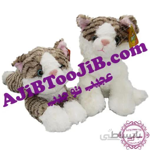 عروسک گربه ملوس پشمالوی بزرگ