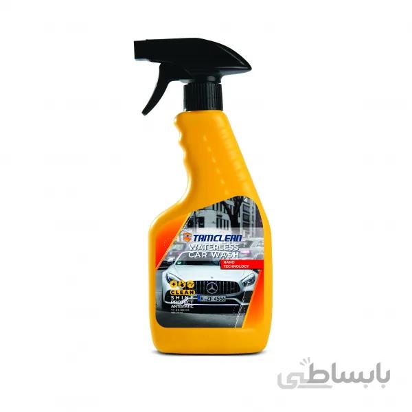 اسپری کارواش بدون آب تام کلین مدل TC-DB480Y62حجم 480 میلی لیتر