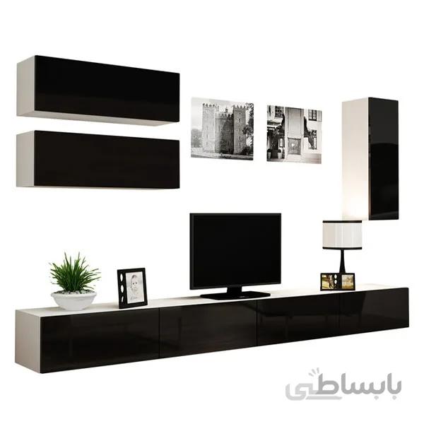 میز تلویزیون دیواری هایگلاس فوبورو مدل T170