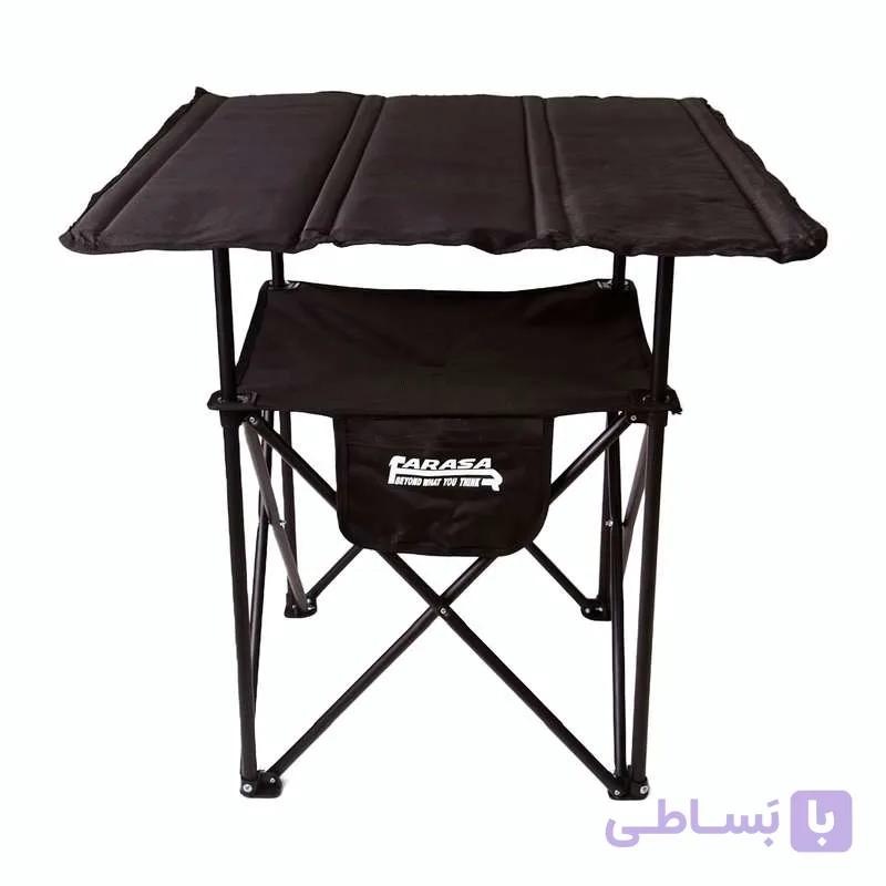 میز سفری مدل دو طبقه سایز صفحه 80*80 سانتی متر — تصویر 1