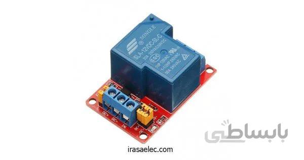 ماژول رله 12 ولت 30 آمپر تک کانال