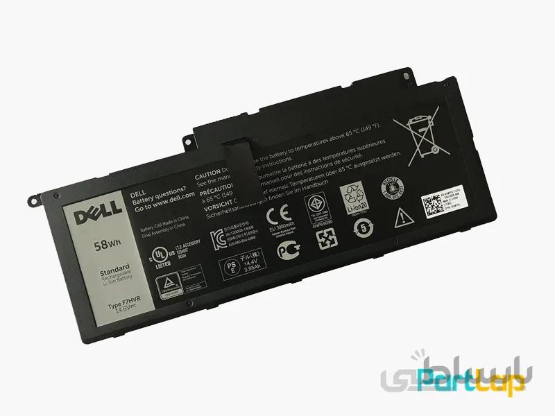 باتری 4 سلولی F7HVR لپ تاپ دل Inspiron 17 7737 ، 15 7537