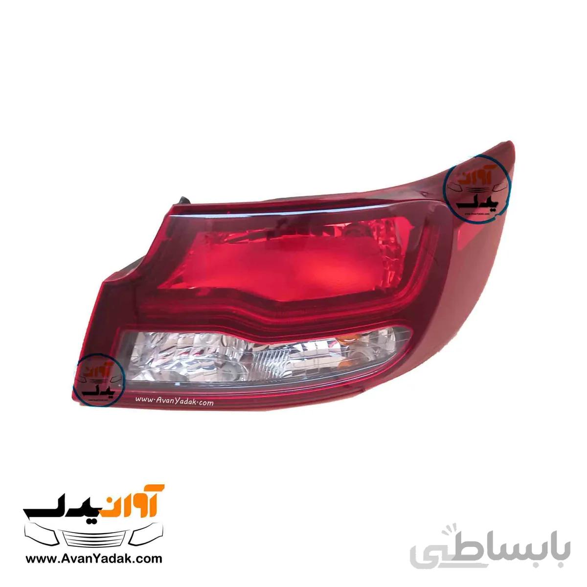چراغ خطر عقب اصلی روی بدنه سمت راست شاهین