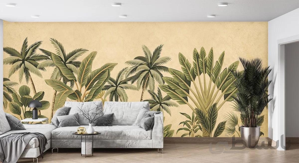 پوستر دیواری درختان جنگل W10045710