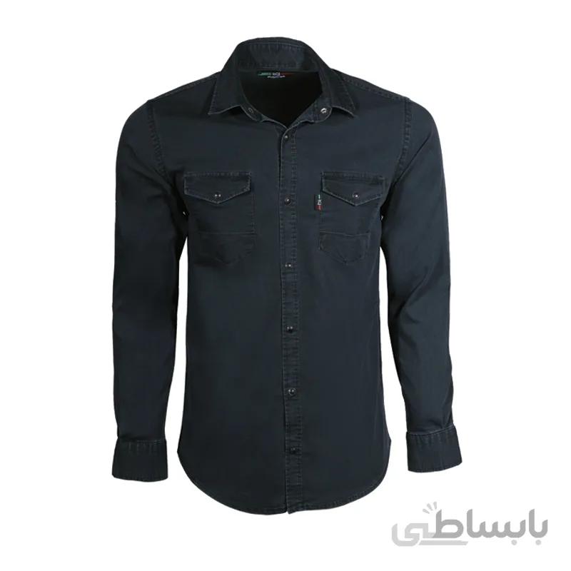 پیراهن لی مشکی ساده