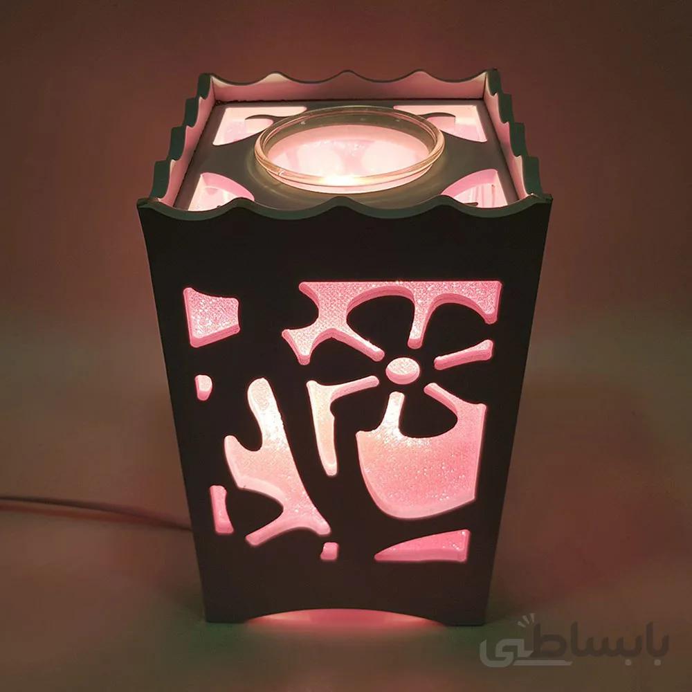 آباژور اسانس سوز طرح گل