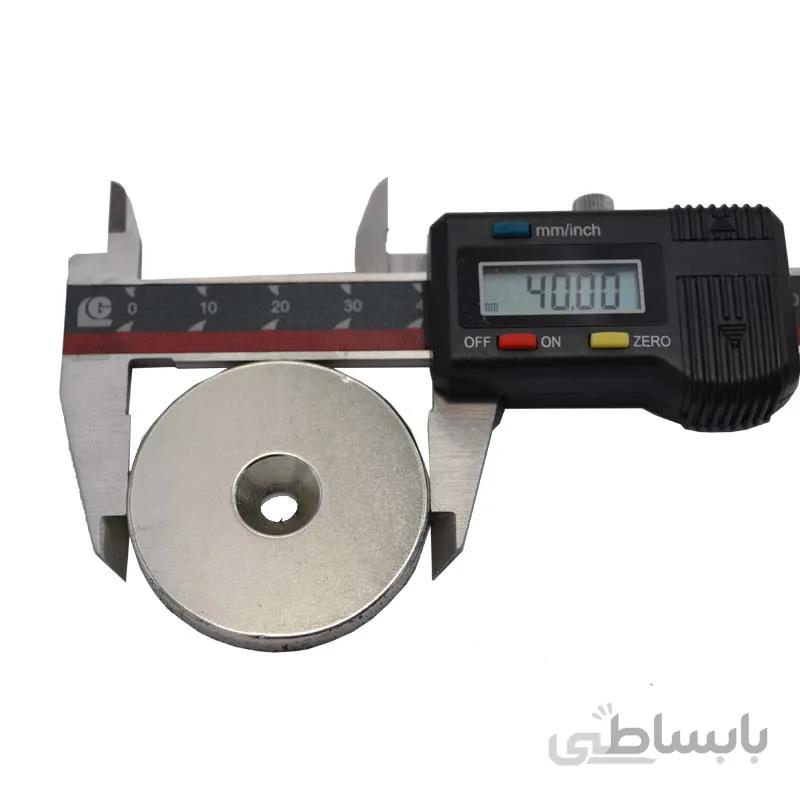 آهنربا نئودیمیوم رینگی D40×d5-11×5