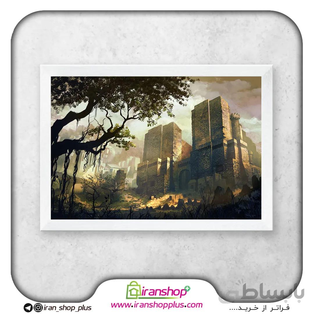 تابلو پوستر قلعه متروکه Abandoned castle Poster