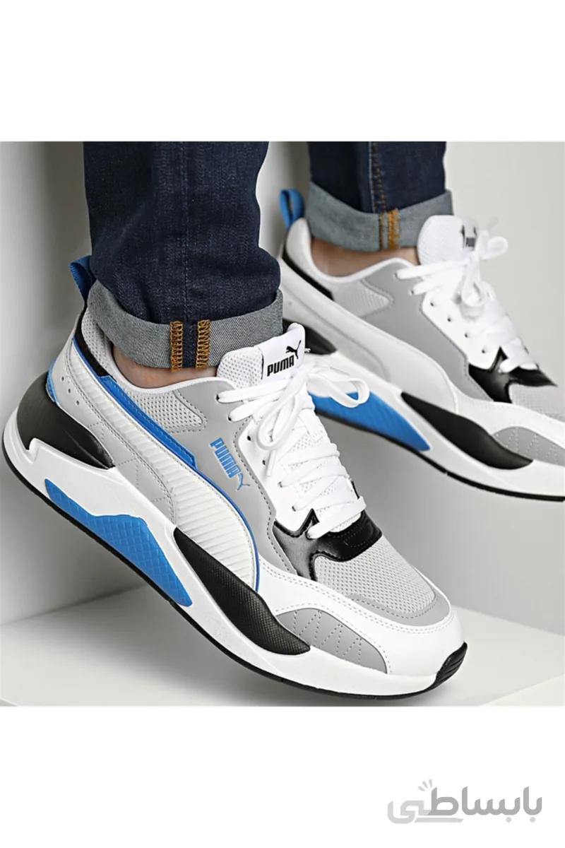 Puma X-ray 2 Square – کفش کتانی مردانه سفید-آبی – ۳۷۳۱۰۸ ۴۰