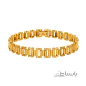 دستبند طلا طرح رولکس کد CB459